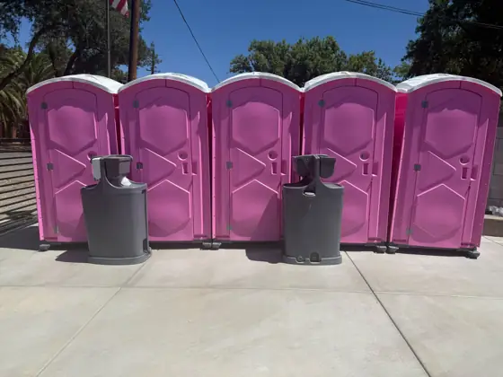 Another Beacon porta potty setup